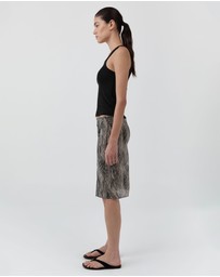 St. Agni - Savannah Silk Wrap Skirt