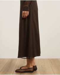 Atmos&Here - Keira Long Sleeve Midi Dress