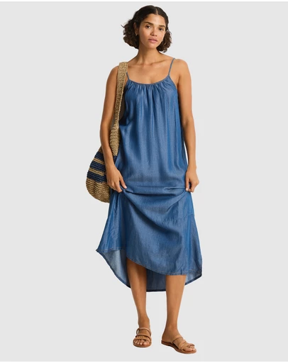 Sea Level Australia - Denim Surf Tie Back Sundress