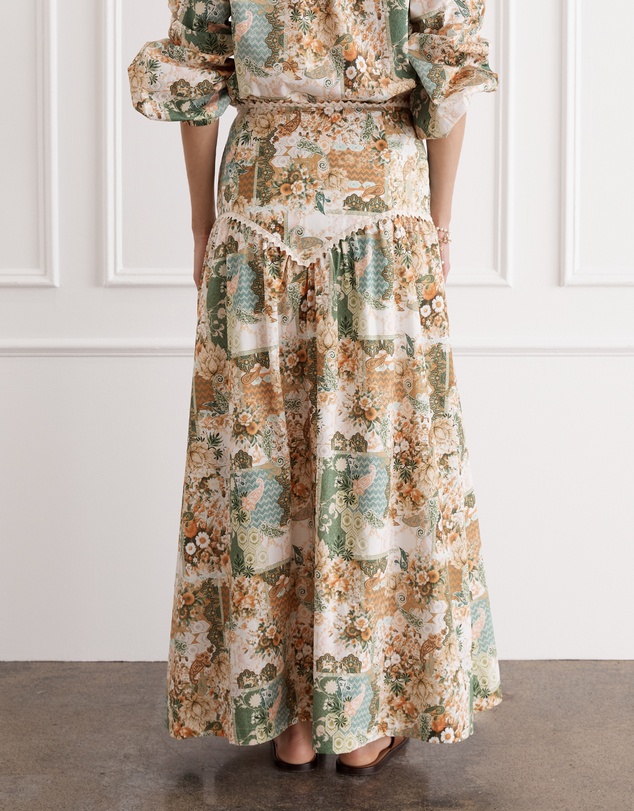Heaven Australia - Mosaic Aida Maxi Skirt