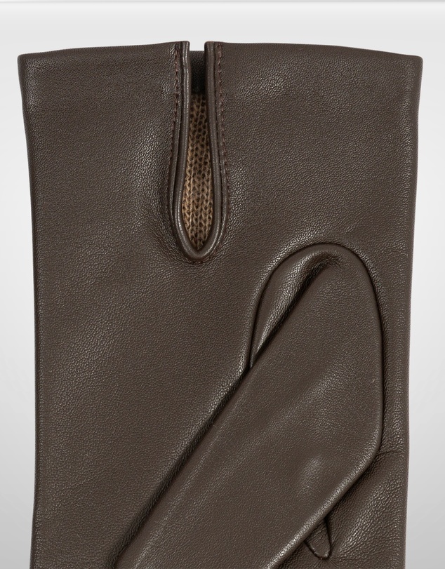 DENTS - Bath Three-Point Cashmere-Lined Leather Gloves