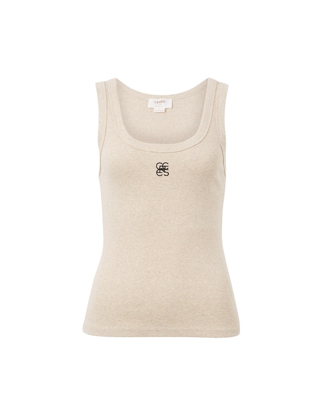 Ceres Life - Zoe Contour Rib Scoop Tank