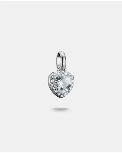 THOMAS SABO - THOMAS SABO Connect Charm heart with stones