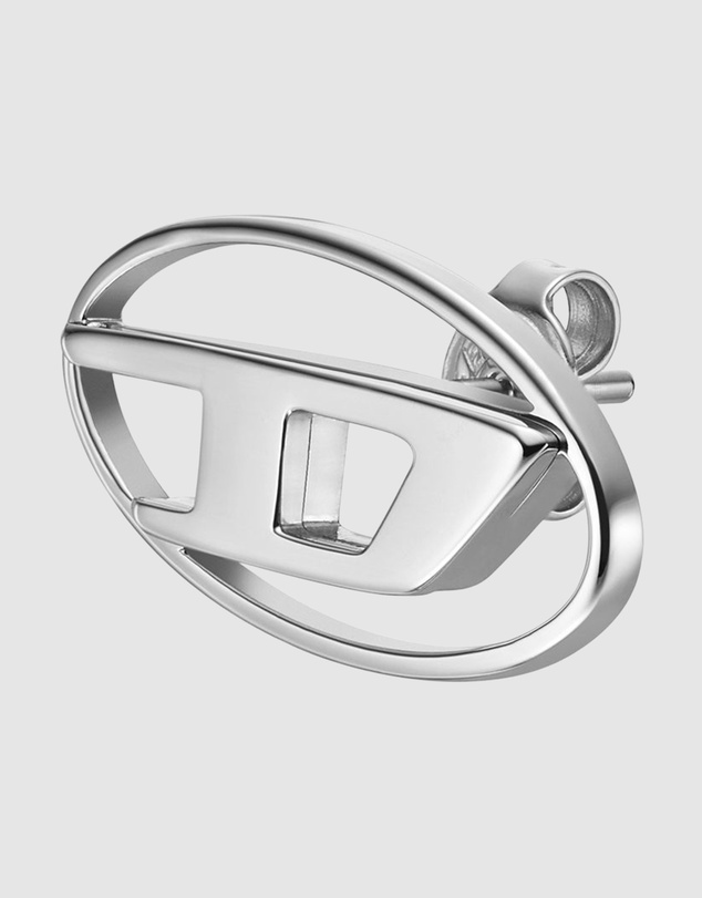 Diesel - Steel Silver Tone Earring