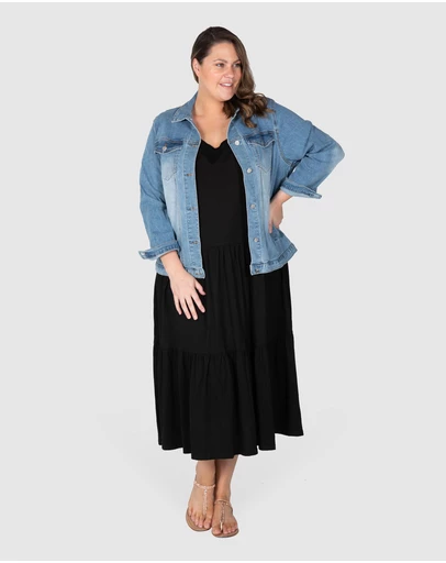 Love Your Wardrobe - Frankie Stretch Denim Jacket
