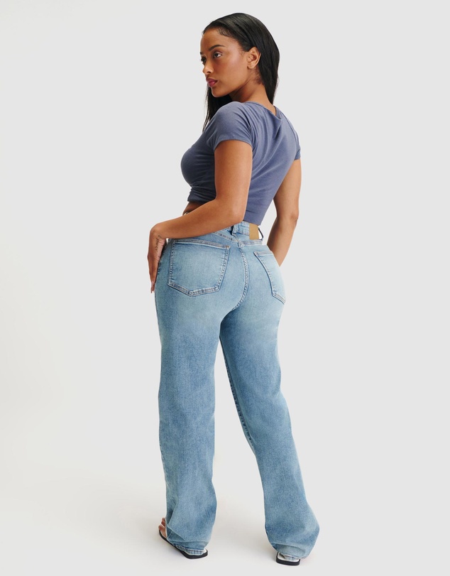Cotton On - Curvy Stretch Straight Jeans