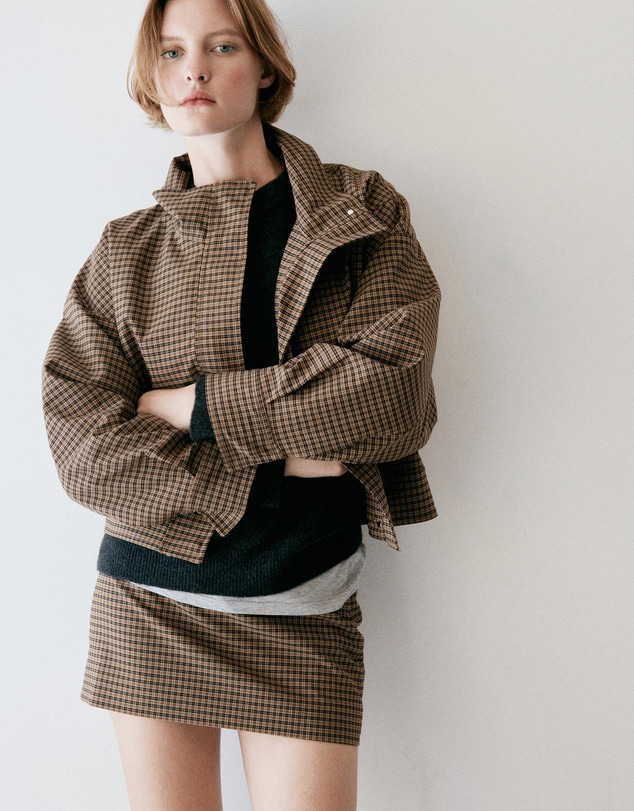 M.N.G - Short Check Skirt