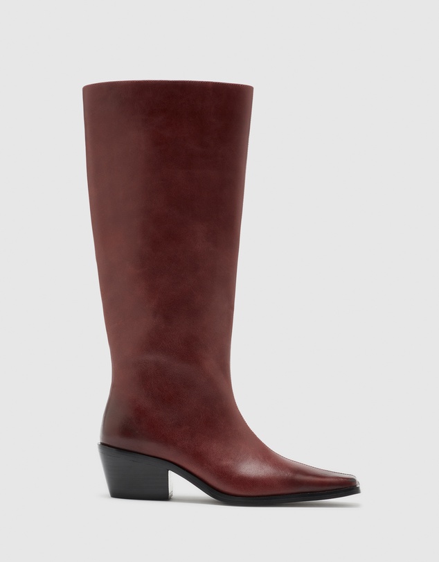 Nakedvice - The Eli Burgundy Boot