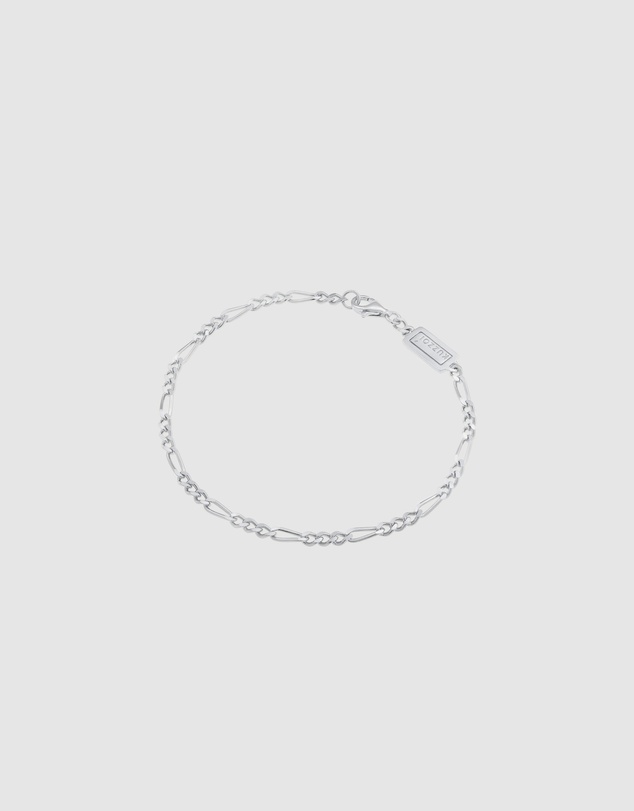 Kuzzoi - ICONIC EXCLUSIVE - Classic Figaro Chain Bracelet in 925 Sterling Silver