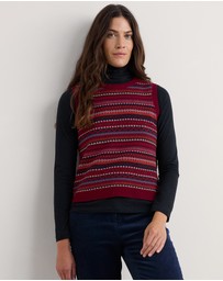 Seasalt - Seasalt Cornwall Red Percella Cove Vest