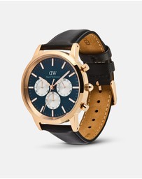 Daniel Wellington - Iconic Chronograph 42mm Sheffield Arctic Panda RG