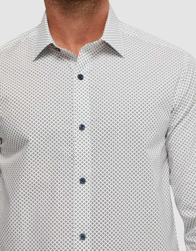 Oxford - Beckton Printed Shirt