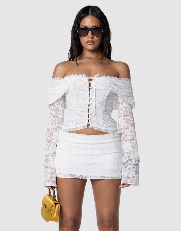JGR & STN - Rosa Lace Blouse