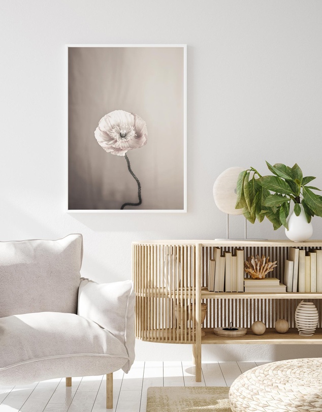 Olive et Oriel - Femme Fleur Art Print
