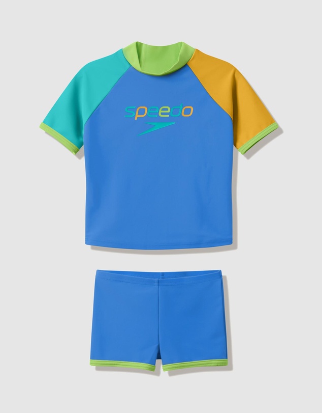 Speedo - Short Sleeve Rashguard Set - Babies-Kids