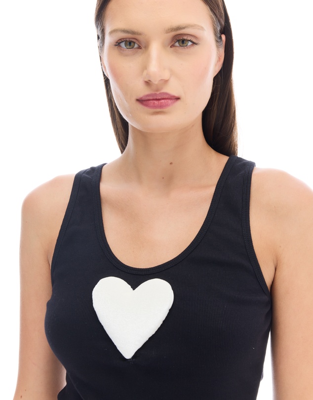 THE TALES - We Love 3D Velvet Heart Singlet