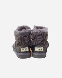 Ozwear Connection Uggs - Ugg Kids One Bailey Bow Corduroy Boots