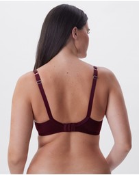 Bras N Things - Pure Body Full Cup Bra - Berry
