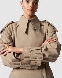 & Other Stories - Belted Maxi Trenchcoat