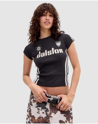 BDG By Urban Outfitters - Dalston Football Baby Tee