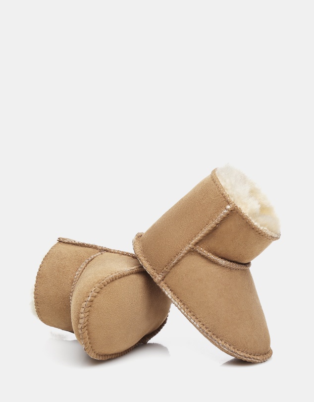EVERAU - Australian Shepherd Ugg Baby Erin Sheepskin Upper UGG Boots