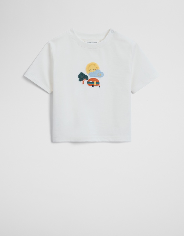 Country Road - Caravan Applique T-shirt