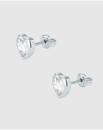 Ted Baker - HAN: Crystal Heart Stud Earrings