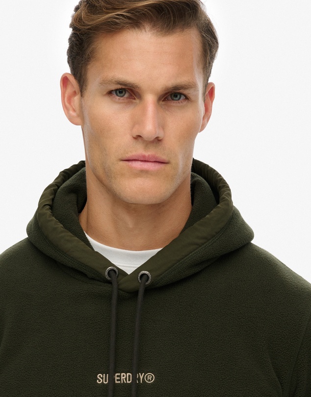 Superdry - Micro Logo Fleece Hoodie