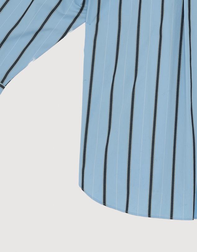 Revibe - Repaired Shona Joy Saxon Oversized Shirt - AU 8