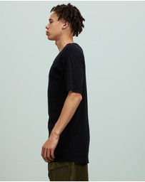 Surrounded By Ghosts - The Onyx Slim Rib Knit T-Shirt