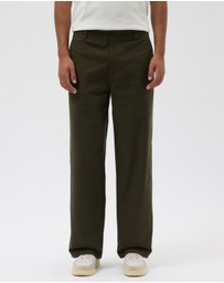 AERE - Relaxed Cotton Twill Pants