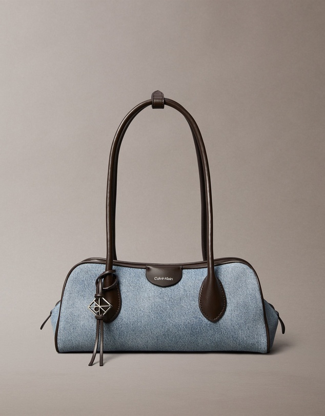 Calvin Klein - Emblem Trio Denim Shoulder Bag