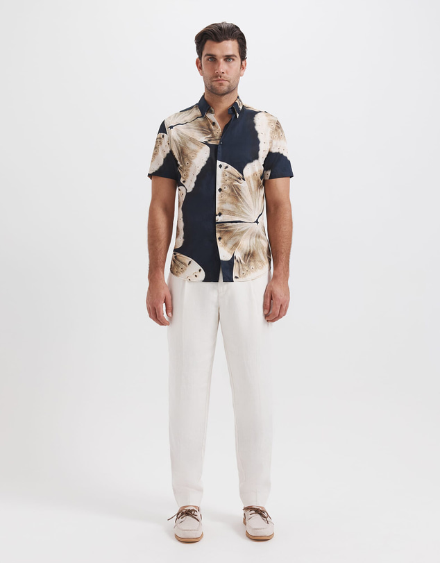 SABA - Caruso Short Sleeve Print Shirt