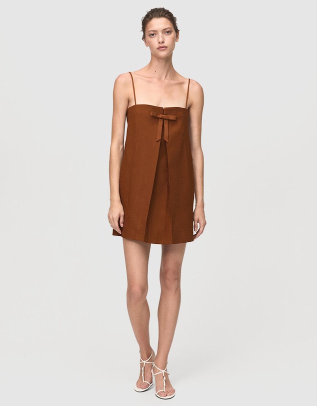 M.N.G - Dress With Bow Neckline