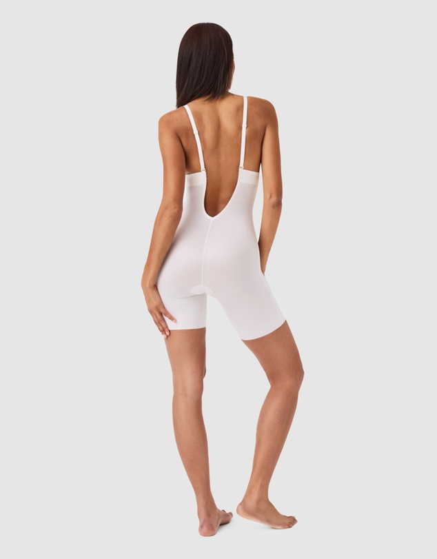 Spanx - SPANXshape™ Suit Your Fancy Plunge Low-Back Mid-Thigh Bodysuit