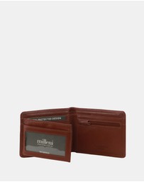 Milleni - Milleni Leather Men's Flat Wallet