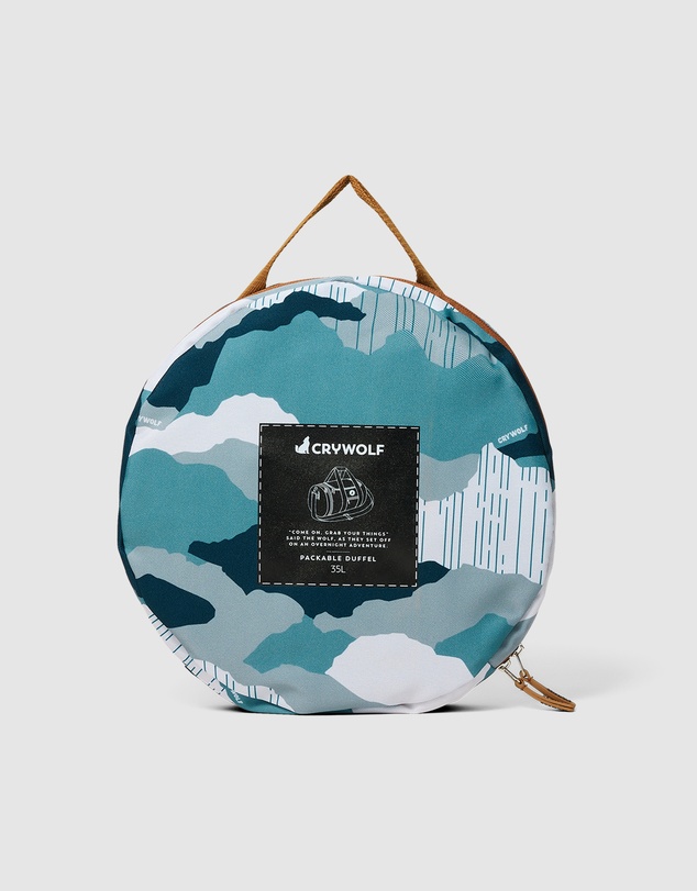 Crywolf - PACKABLE DUFFEL Mountain Road