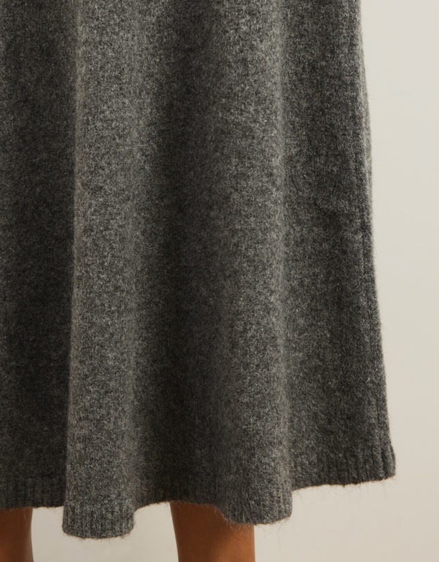 Atmos&Here - Katie Wool Blend Knitted Skirt