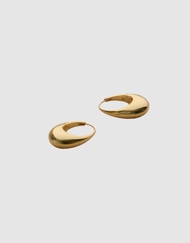 Trenery - Etty Teardrop Hoop Earrings