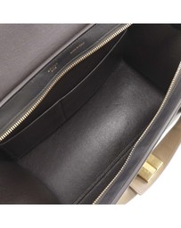 Pre-Loved by Azura Reborn - Pre-Loved Small Tricolor Leather Trapeze Satchel