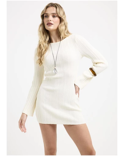 Subtitled - Tahlia Long Sleeve Knit Dress