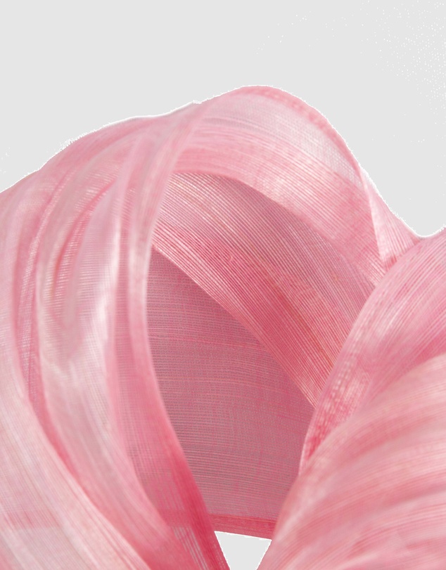 Fillies Collection - Bespoke Pink Bow Racing Fascinator