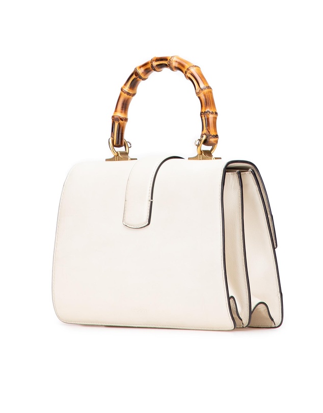 Pre-Loved by Azura Reborn - Pre-Loved Medium Leather Bamboo Dionysus Web Satchel