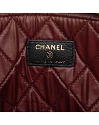 Pre-Loved by Azura Reborn - Pre-Loved Large Quilted Caviar O Case Clutch