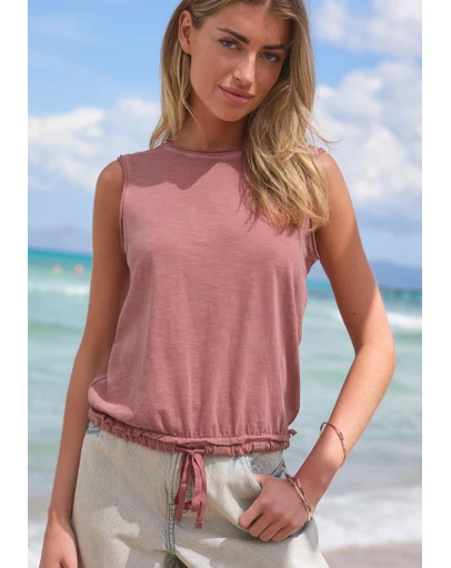 NEXT - Sleeveless Drawstring Top