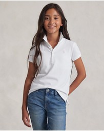 Polo Ralph Lauren - The Iconic Exclusive - Stretch Cotton Mesh Polo Shirt - Kids