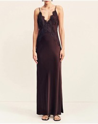 Shona Joy - Simona Lace Slip Maxi Dress