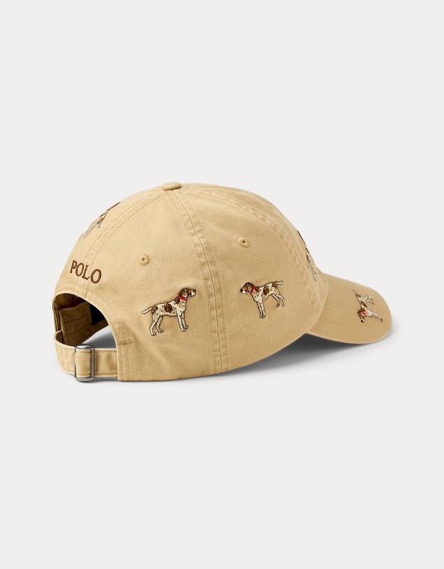 Polo Ralph Lauren - Dog-Embroidered Twill Ball Cap