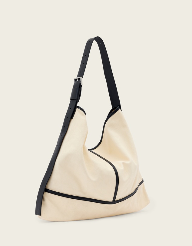 AllSaints - Asha Canvas Shoulder Bag