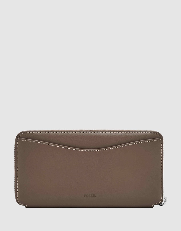 Fossil - Lennox Grey Clutch